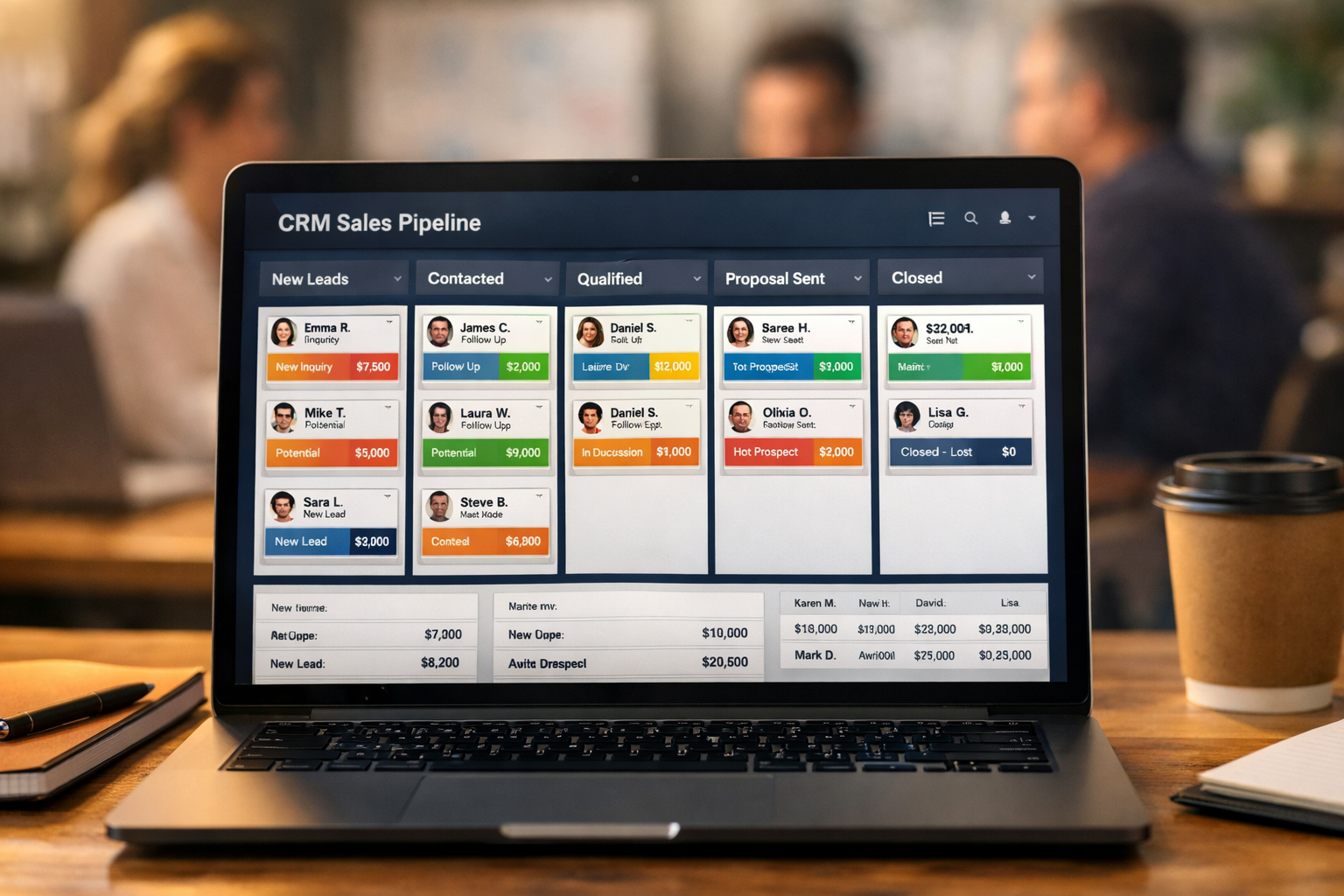 CRM LIT Dashboard